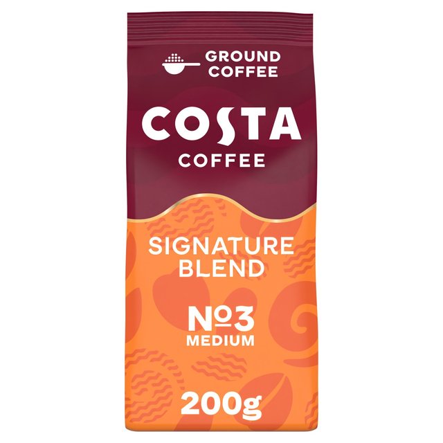Costa Coffee Signature Blend Ground Coffee, 200g