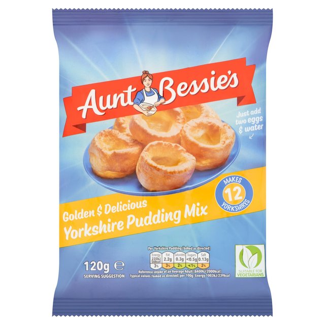 Aunt Bessie’s Yorkshire Pudding Mix, 128g