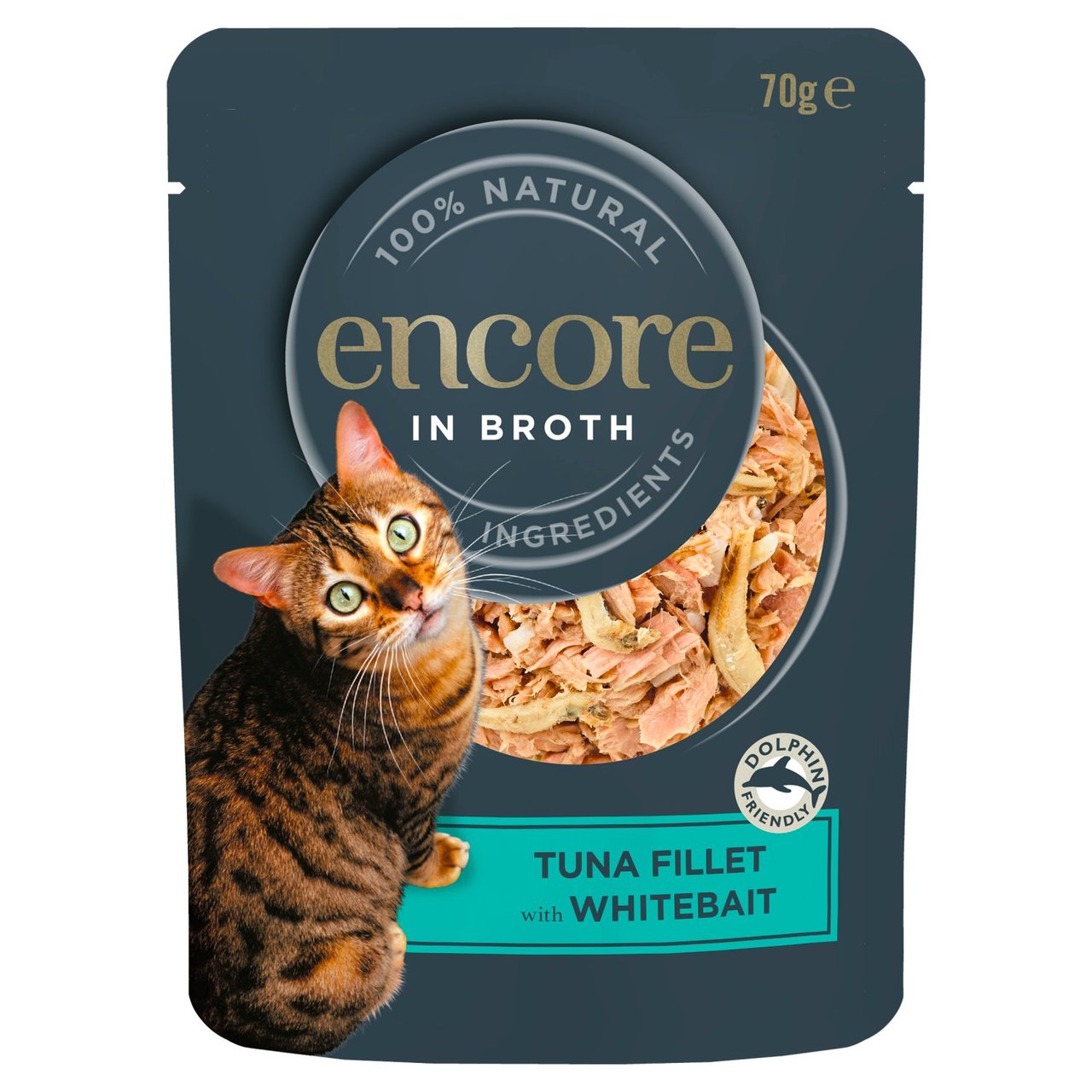An image of Encore Cat Pouch Tuna & Whitebait
