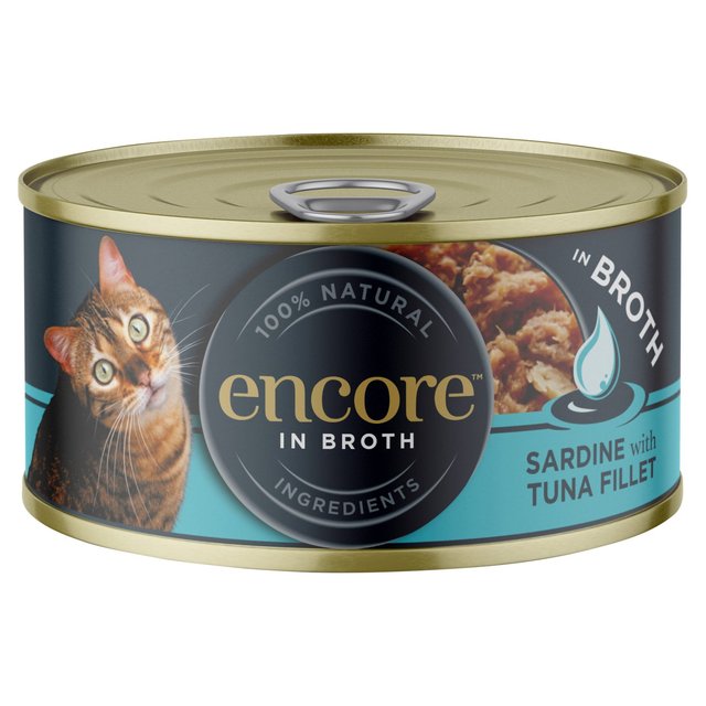 Encore Cat Tin Sardine & Tuna, 70g