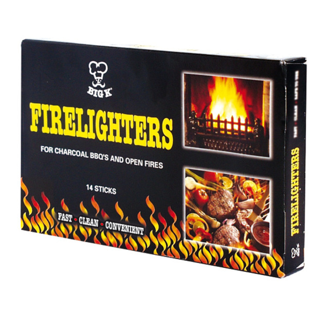 Big K Firelighters, 14 Per Pack