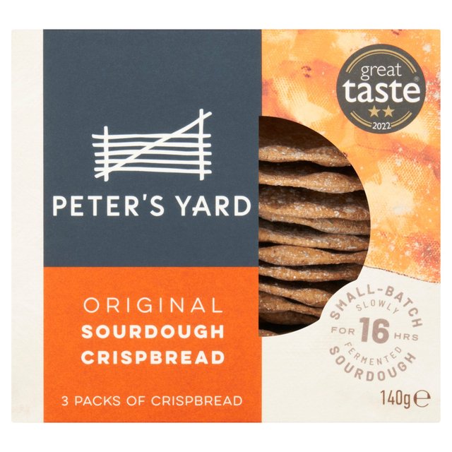 Peter’s Yard Original Sourdough Crispbread, 140g