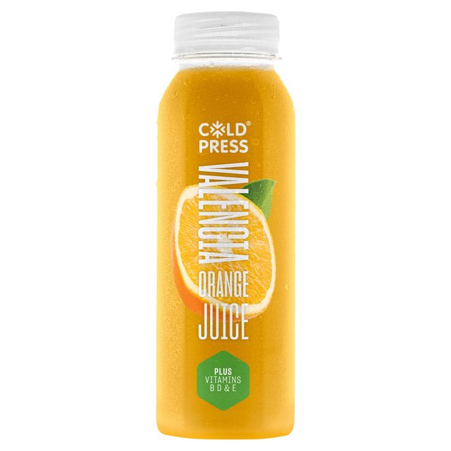 Coldpress Valencia Orange Juice Plus Vitamins, 250ml