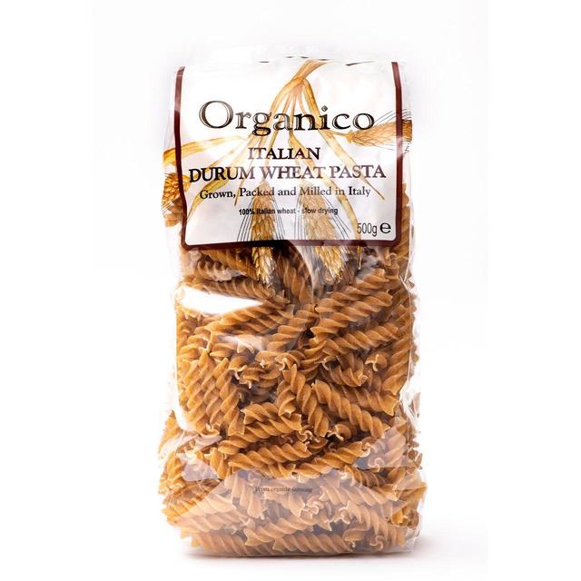 Organico Organic Wholewheat Fusilli, 500g