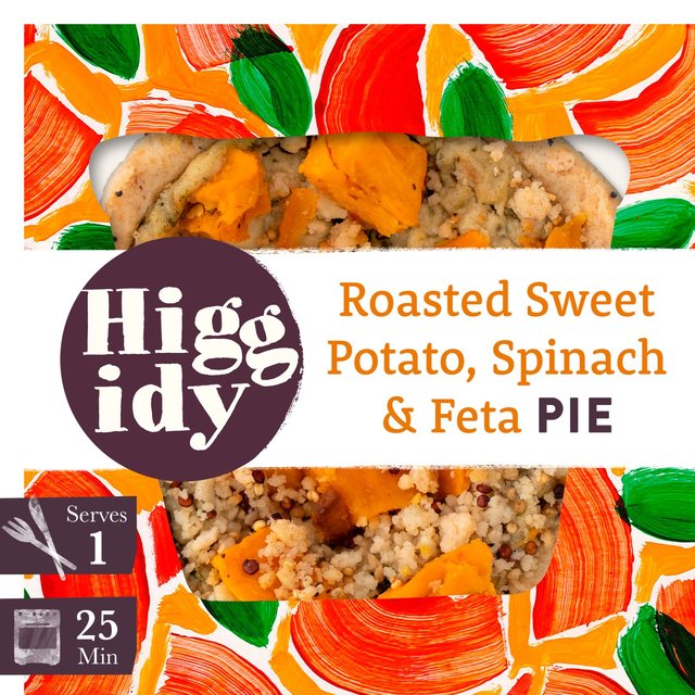 Higgidy Roasted Sweet Potato & Feta Pie, 270g