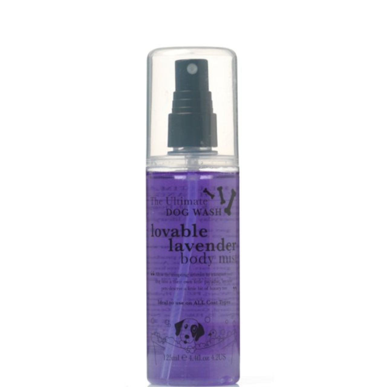 An image of House of Paws Lovable Lavender Dog Coat Spray