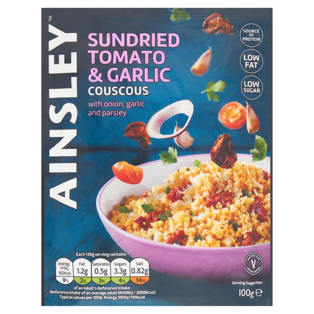 Ainsley Harriott Sundried Tomato & Garlic Cous Cous, 100g