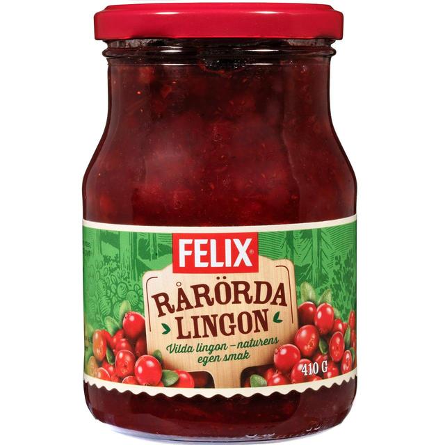 Felix Rarorda Lingon Lingonberry Jam, 410g