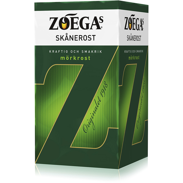 Zoega Skanerost Dark Roast Ground Filter Coffee, 450g