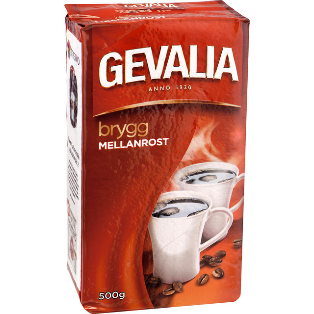 Gevalia Kaffe Mellanrost Medium Roast Ground Filter Coffee, 450g