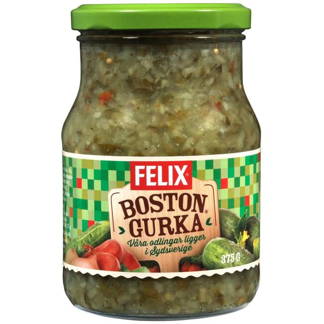 Felix Bostongurka Pickled Cucumber Relish, 375g