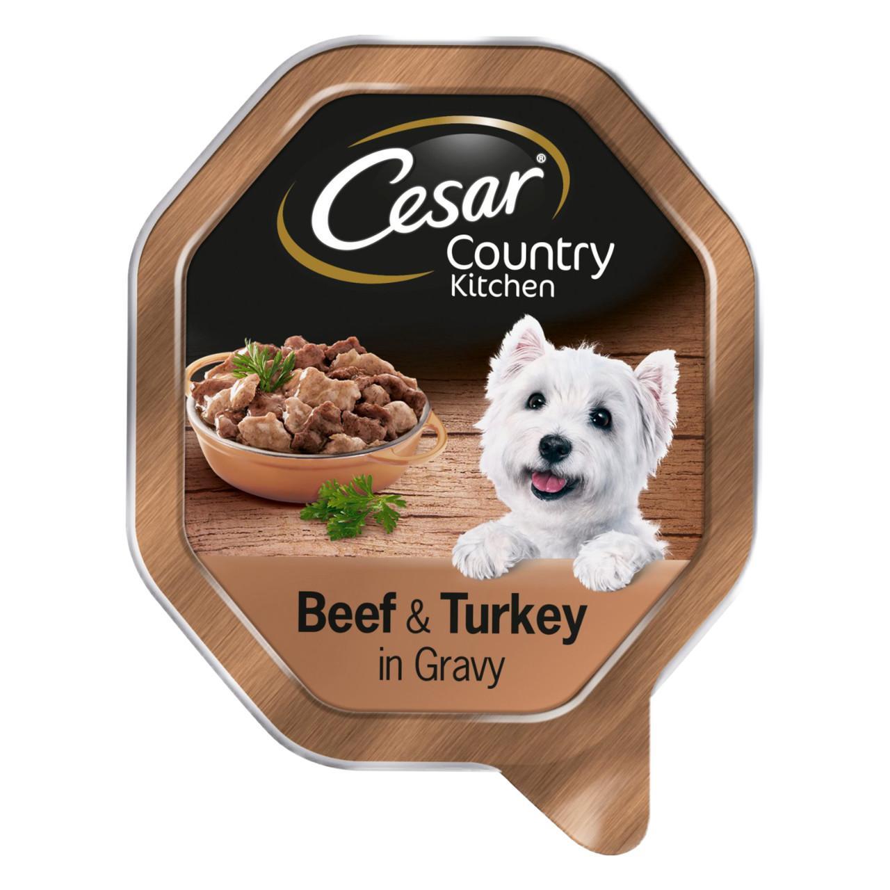 An image of Cesar Country Kitchen Meat Mix in Gravy