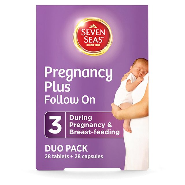 Seven Seas Pregnancy Plus Breatfeeding Vitamins 28 Tablets + 28 Capsules, 56 Per Pack
