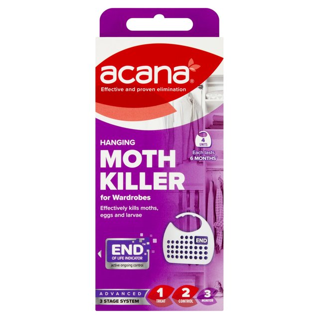 Acana Hanging Moth Killer Lavender, 4 Per Pack
