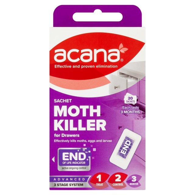 Acana Moth Killer Lavender, 20 Per Pack