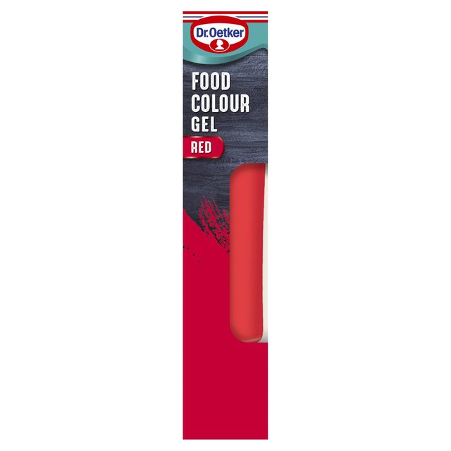 Dr. Oetker Extra Strong Red Food Colouring Gel, 15g