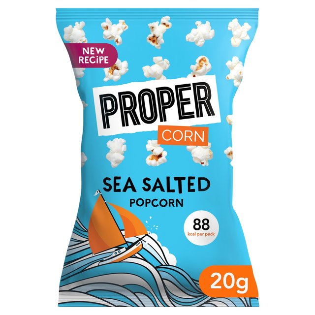 Propercorn Popcorn Lightly Sea Salted, 20g