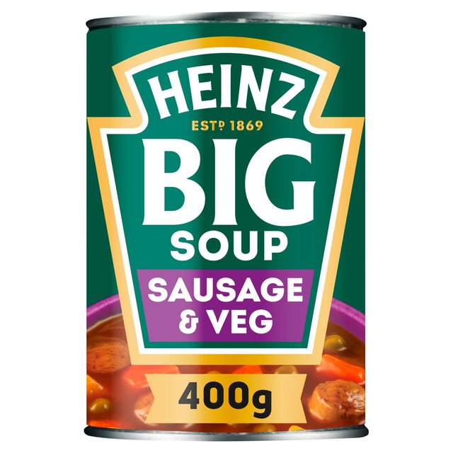 Heinz Big Soup Sausage & Vegetable, 400g