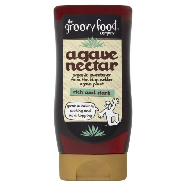 The Groovy Food Company Rich & Dark Agave Nectar Organic, 250ml