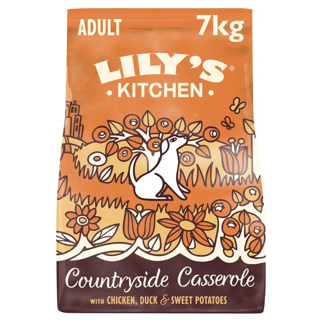 Lily’s Kitchen Dog Chicken & Duck Countryside Casserole Adult Dry Food, 7kg