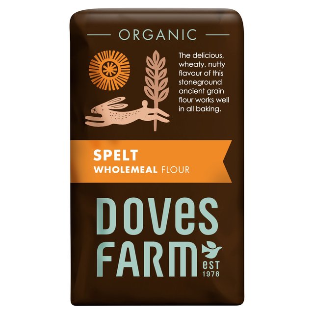 Doves Farm Organic Wholemeal Spelt Flour, 1kg