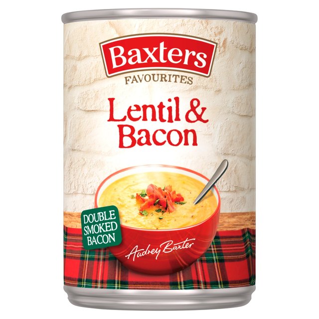 Baxters Favourites Lentil & Bacon Soup, 400g
