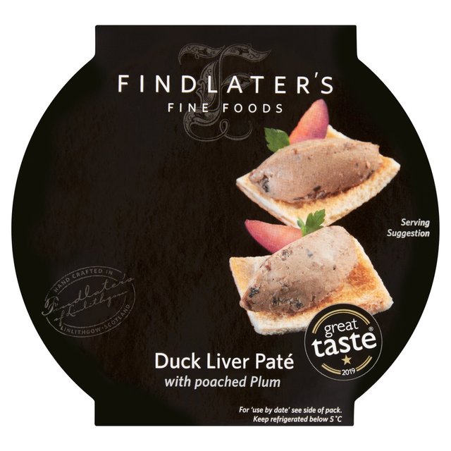 Findlater’s Duck Liver Pate With Poached Plum, 120g