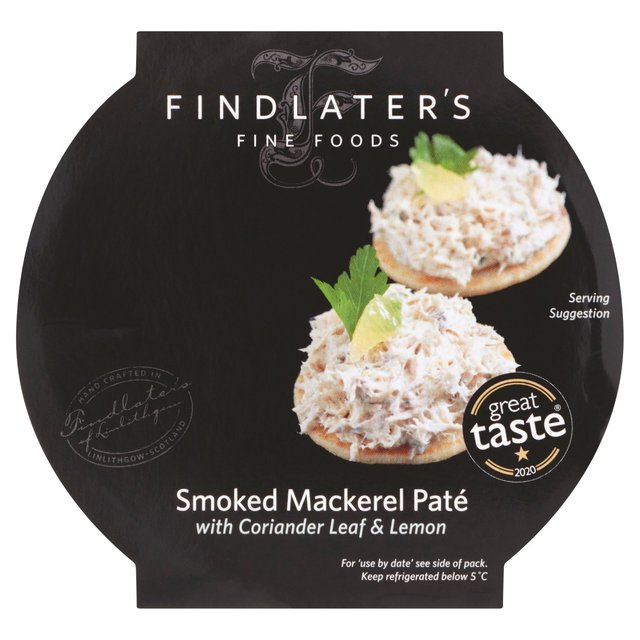 Findlater’s Smoked Mackerel Pate With Coriander Leaf & Lemon, 115g