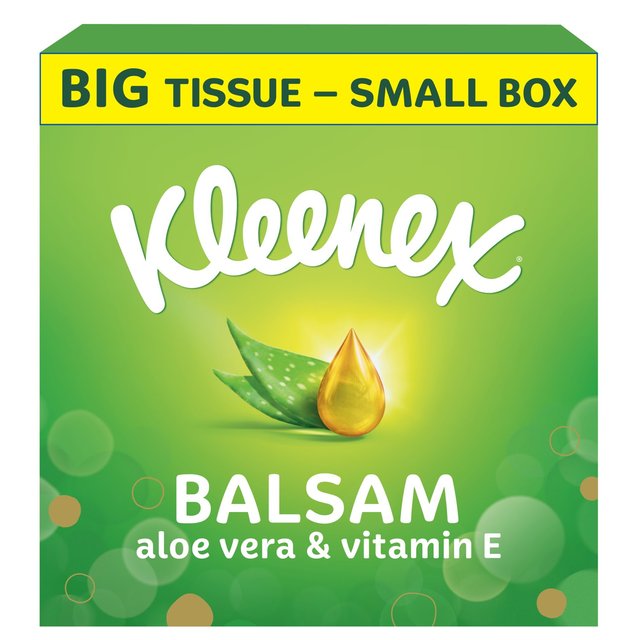 Kleenex Balsam Extra Large Compact Tissues, 40 Per Pack