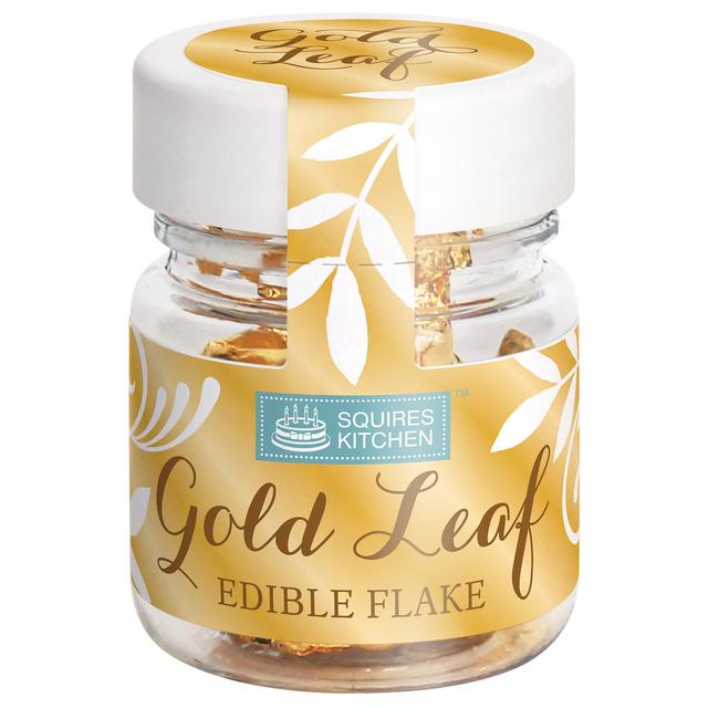 Squires Kitchen Pure Gold Leaf Flake, 20g