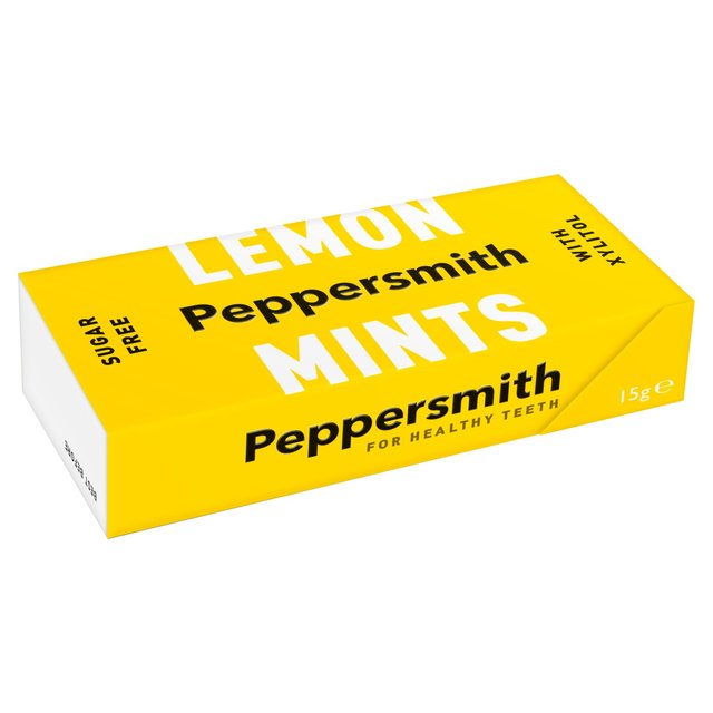 Peppersmith Sugar Free Lemon Dental Mints, 15g