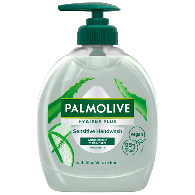 Palmolive Hygiene Plus Sensitive Hand Wash With Aloe Vera, 300ml