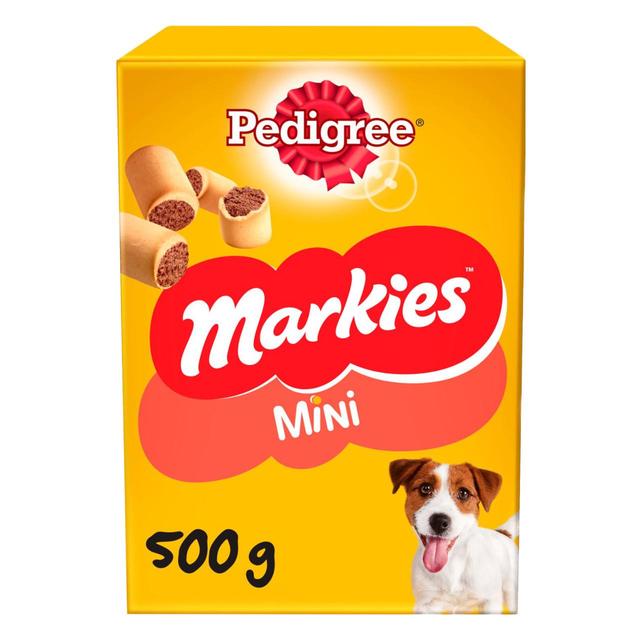 Pedigree Markies Mini Adult Dog Treats Marrowbone Biscuits, 500g