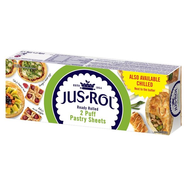 Jus Rol Puff Pastry Sheets Frozen, 2 x 320g