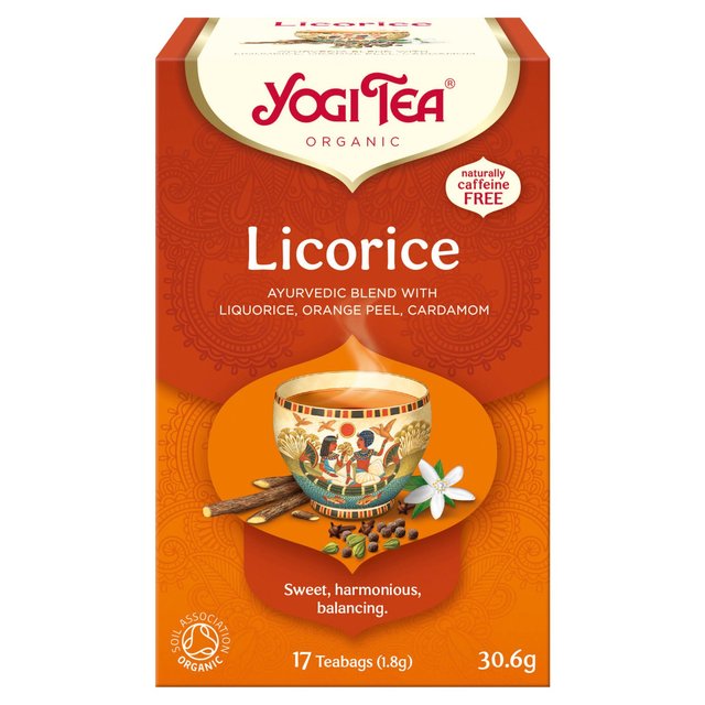 Yogi Tea Licorice Organic Tea Bags, 17 Per Pack