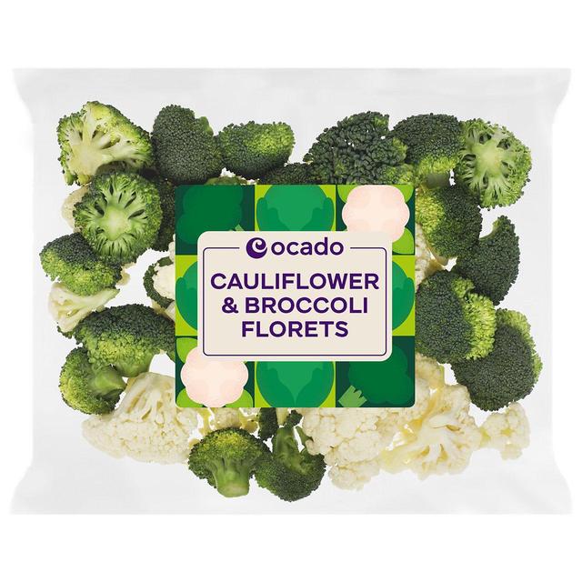Ocado Cauliflower & Broccoli Florets, 680g