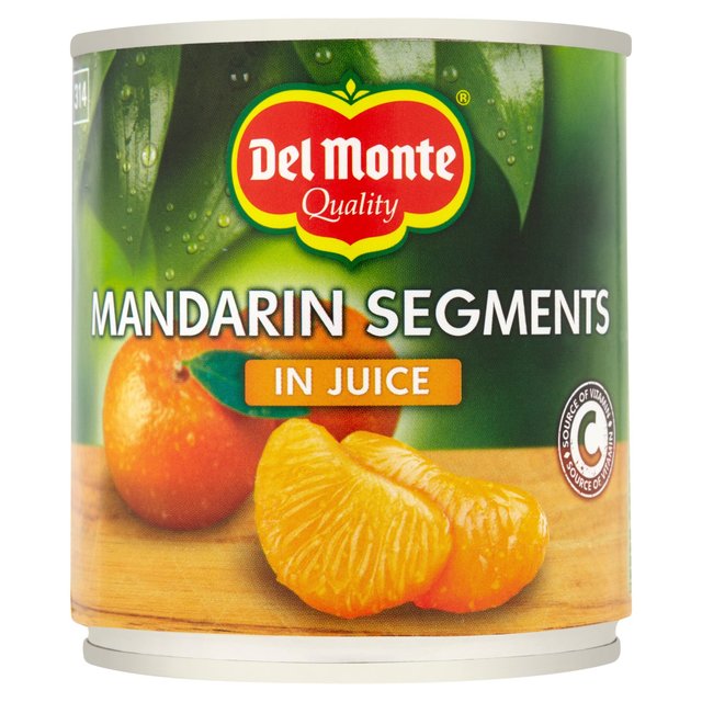 Del Monte Mandarin Oranges Whole Segments in Juice, 298g