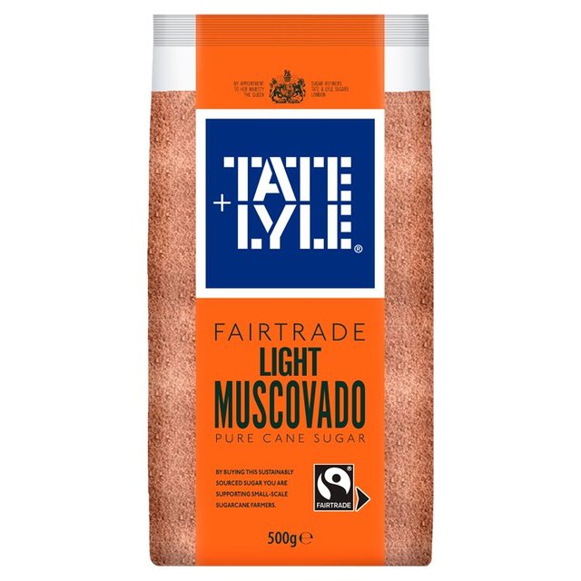 Tate & Lyle Fairtrade Light Muscovado Sugar, 500g