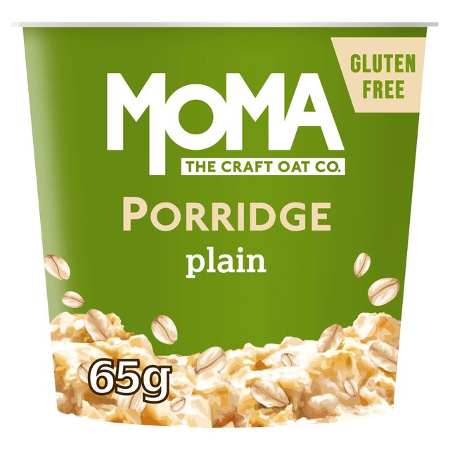 Moma Plain Jumbo Oat Porridge Pot Gluten Free, 65g