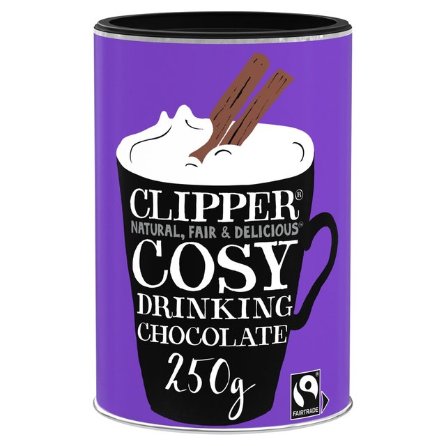 Clipper Fairtrade Drinking Chocolate, 250g