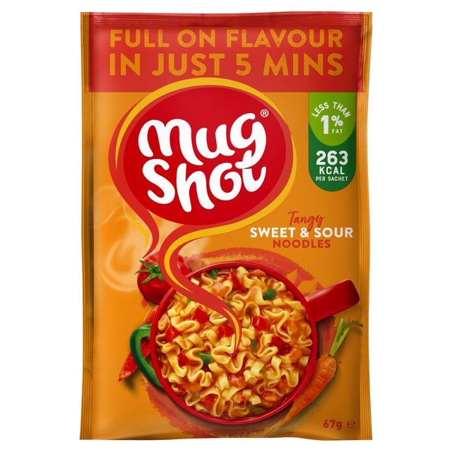 Mug Shot Spicy Sweet & Sour Noodles, 67g
