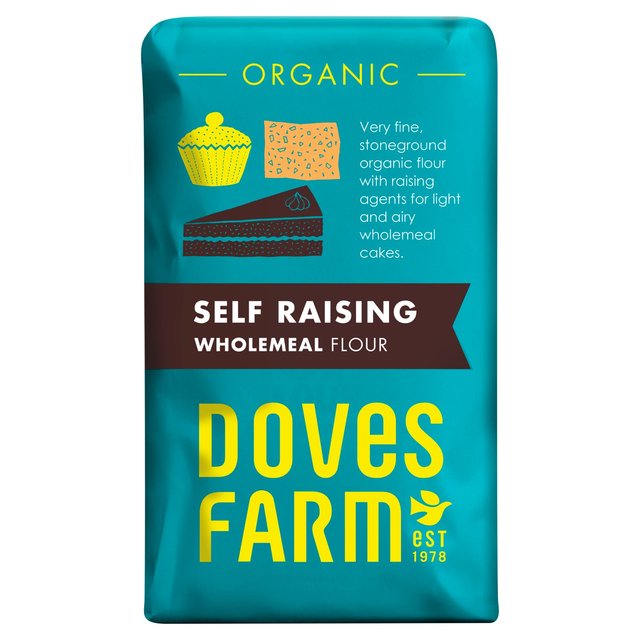 Doves Farm Organic Self Raising Wholemeal Flour, 1kg