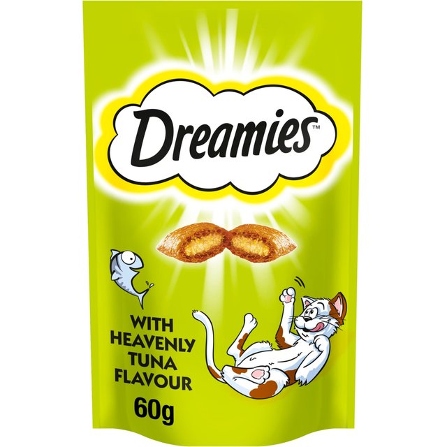 Dreamies Cat Treat Biscuits With Tuna Flavour, 60g