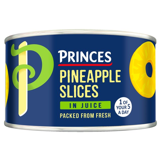 Princes Pineapple Slices In Juice, 227g