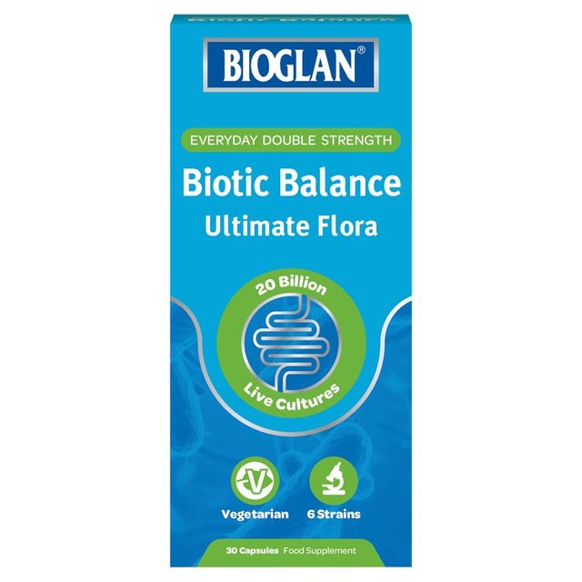 Bioglan Biotic Balance Ultimate Flora Capsules, 30 Per Pack