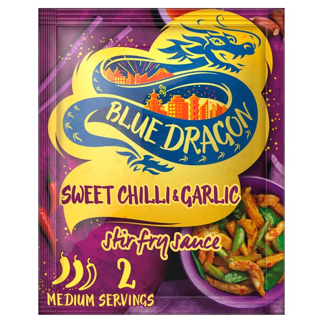 Blue Dragon Sweet Chilli & Garlic Stir Fry Sauce, 120g