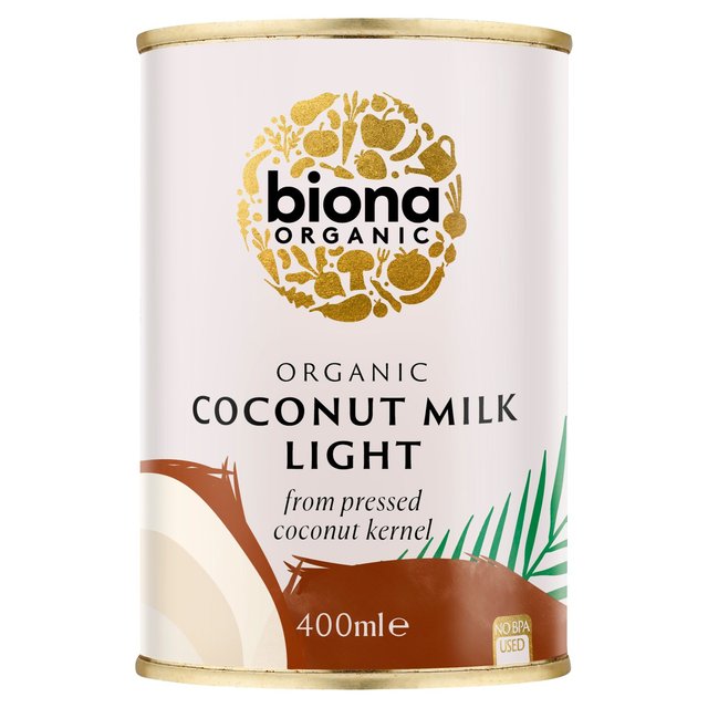 Biona Organic Coconut Milk Light, 9% Fat, 400ml