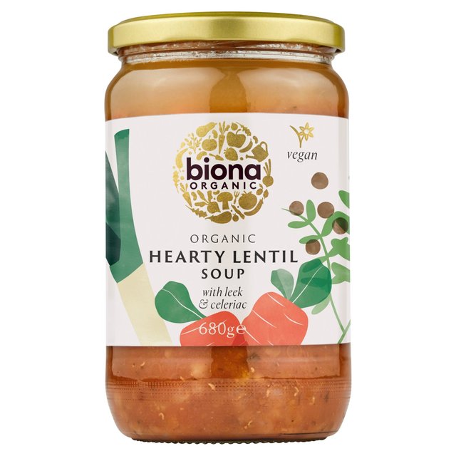 Biona Organic Hearty Lentil Soup, 680g