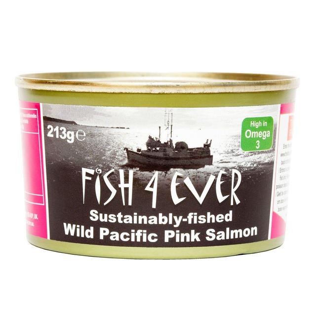 Fish 4 Ever Wild Pacific Pink Salmon, 213g
