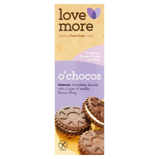 Lovemore Free From O’Choco Biscuits, 125g